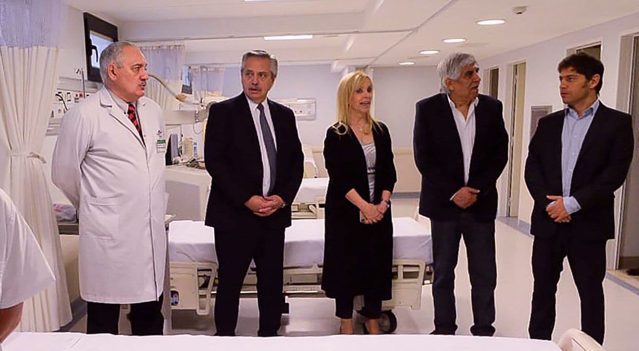 Las increíbles irregularidades del sanatorio de Moyano que inaguraron Alberto y Kicillof